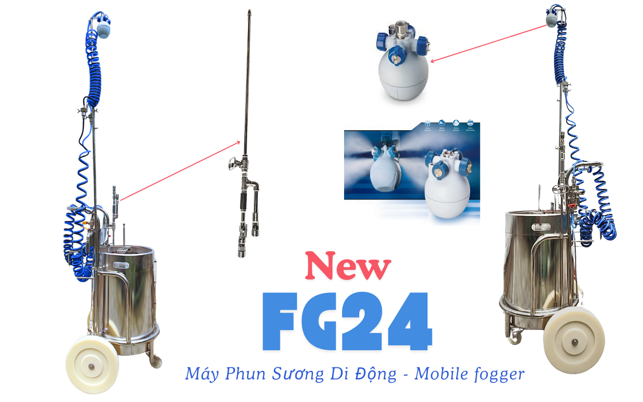 PHUN SƯƠNG KHỬ TRÙNG - FOGGING UNIT